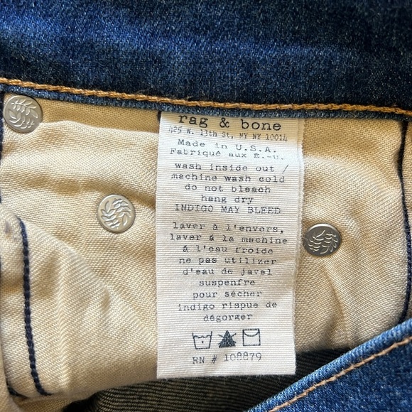 Rag & Bone The Skinny in Kingsland Wash - Picture 10 of 16